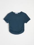 Crop top - mornarica - SINSAY - small4