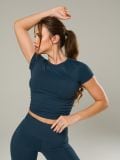 Crop top - mornarica - SINSAY - small6