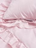 Posteljina od satena - roze - SINSAY - small3