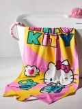 Ręcznik Hello Kitty - wielobarwny - SINSAY - small1