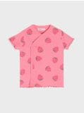 Komplet od žerseja - roze - SINSAY - small4