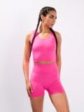 Športni top - pastelno roza - SINSAY - small4