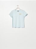 Tricou de damă - albastru-pal - SINSAY - small8