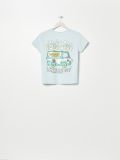 Tricou de damă - albastru-pal - SINSAY - small9
