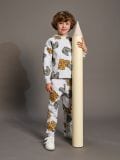 Pulover s kapuco - svetlo siva - SINSAY - small4