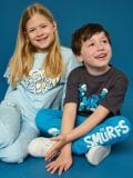 Трикотажні штани The Smurfs - синій - SINSAY - small5