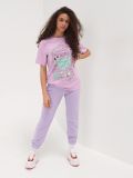 Tricou de damă - lavand - SINSAY - small4