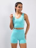 Sportske šorce - svijetlo plava - SINSAY - small6