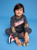 Komplet od žerseja Hot Wheels - tamno siva - SINSAY - small3