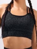 Športni top - črna - SINSAY - small1