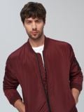 Bomber-jakk - tumepunane - SINSAY - small1