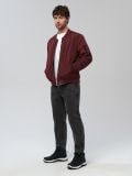 Bomber-jakk - tumepunane - SINSAY - small2