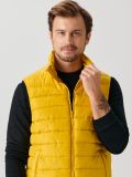 Vestă matlasată - galben-muștar - SINSAY - small2