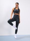 Športni top - temno siva - SINSAY - small4