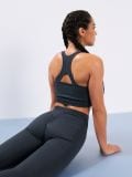 Športni top - temno siva - SINSAY - small2