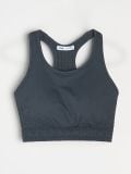 LADIES` TOP - temno siva - SINSAY - small3