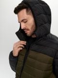 Puffer jope kapuutsiga - tolmroheline - SINSAY - small3
