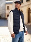 Tepitud vest - tumesinine - SINSAY - small7