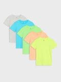 T-särk, 5 tk - helehall - SINSAY - small1