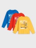 Pikkade varrukatega T-särk  3 pack Paw Patrol - mitmevärviline - SINSAY - small1