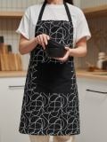 Grembiule da cucina - nero - SINSAY - small1