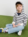 Prugasta dukserica - krem - SINSAY - small3