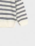 Prugasta dukserica - krem - SINSAY - small13