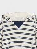 Prugasta dukserica - krem - SINSAY - small8