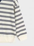 Prugasta dukserica - krem - SINSAY - small16