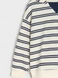 Prugasta dukserica - krem - SINSAY - small18