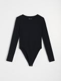 Body z długim rękawem - czarny - SINSAY - small2