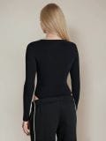 Body z długim rękawem - czarny - SINSAY - small12