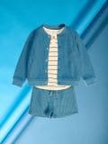 Kratke pantalone - svetlo plava - SINSAY - small7
