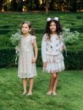 сукња од тила - krem - SINSAY - small9