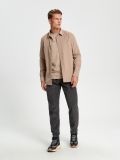 Srajca regular fit - bež - SINSAY - small3