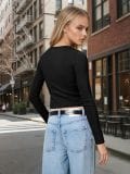 Bluza dugih rukava - crno - SINSAY - small2