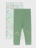 Legginsy 2 pack - niebieski - SINSAY - small1