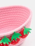 Punutud hoiukorv - roosa - SINSAY - small3