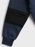 Duks s kapuljačom ACTIVE - mornarsko plava - SINSAY - small3