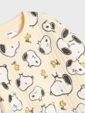 Kapuutsiga dressipluus Snoopy - kreemvalge - SINSAY - small3
