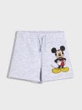 Komplet od 2 para kratkih pantalona Mickey Mouse - svetlo siva - SINSAY - small3