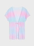 Pončo tie-dye - večbarvna - SINSAY - small1