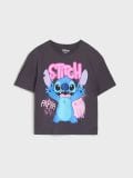 T-särk Stitch - tumehall - SINSAY - small5