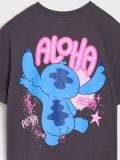 T-särk Stitch - tumehall - SINSAY - small6