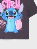 T-särk Stitch - tumehall - SINSAY - small8