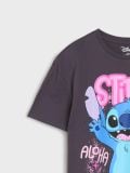 T-särk Stitch - tumehall - SINSAY - small14