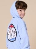 Duks sa printom - svijetlo plava - SINSAY - small2