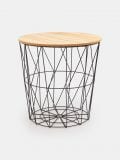 Table with storage function - black - SINSAY - small2