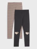 Legginsy 2 pack - wielobarwny - SINSAY - small1
