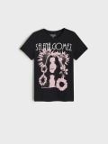 Koszulka Selena Gomez - czarny - SINSAY - small2